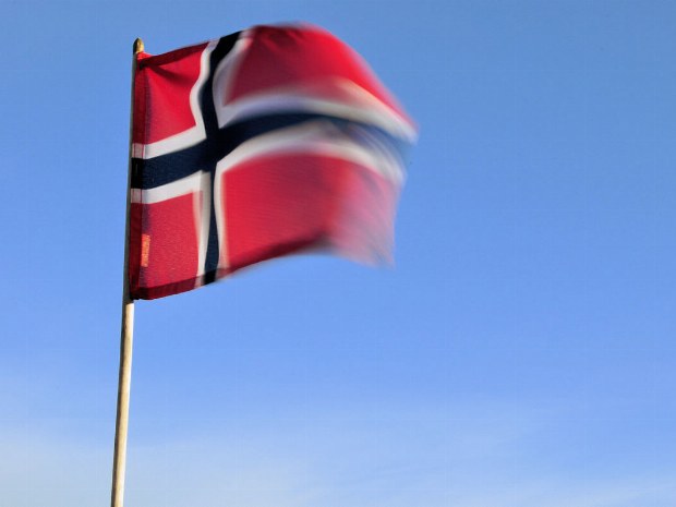 Fahne von Norwegen 