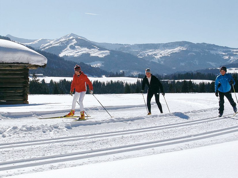 Langlauf im Brixental im Skiurlaub in Kitzbühel 